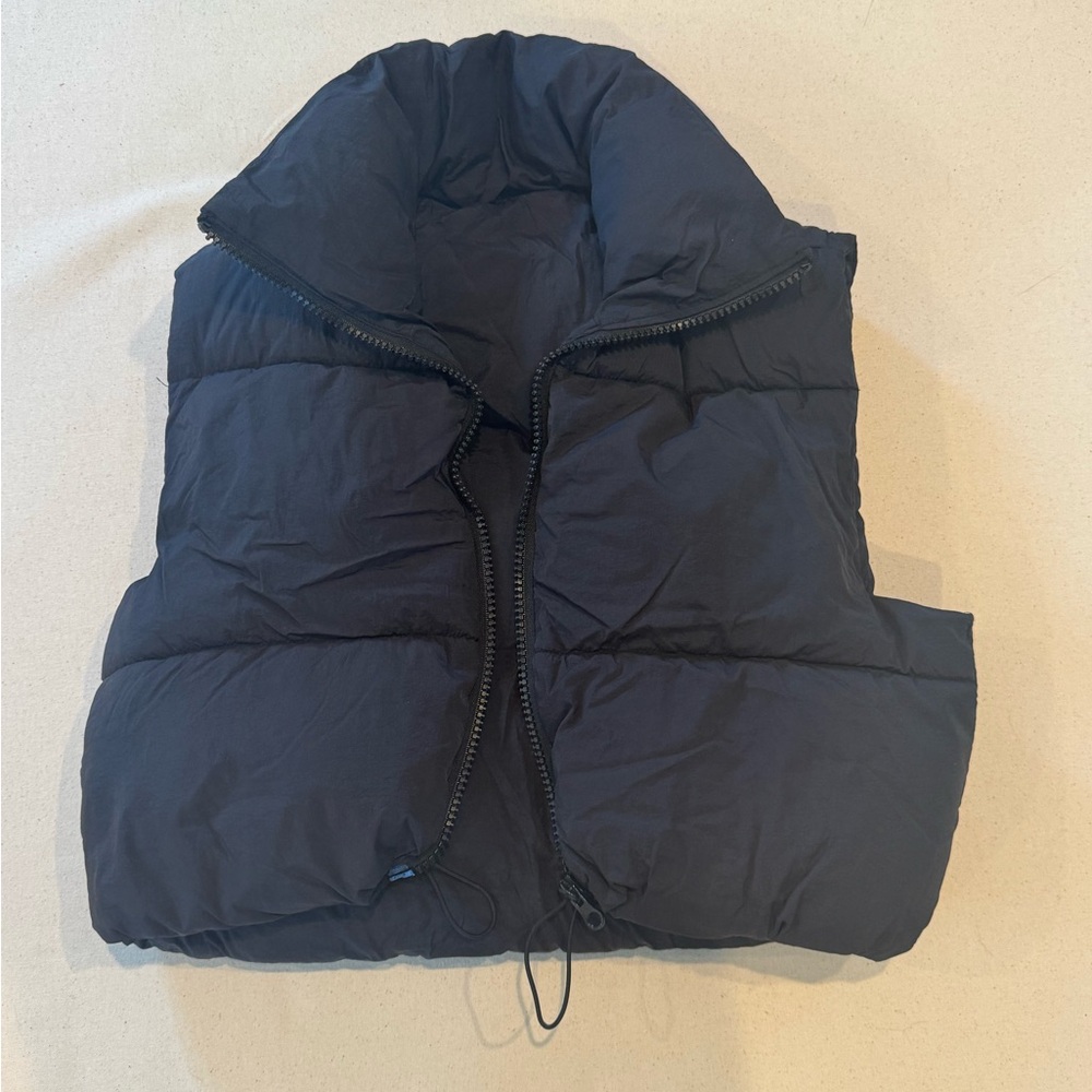 Black Puffer Vest